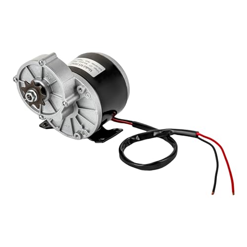 Gear Reduction Electric Motor, 12V 350W 3000RPM Electric Bicycle Brushed Motor Reductor Brushed DC Motor for Electric Bicycle, Scooter, Bikes, etc (350W,12V)