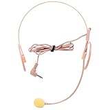 Utilisation Polyvalente: Ce microphone d'oreille filaire convient parfaitement aux performances scéniques, enseignement en classe, visites guidées et autres activités nécessitant une amplification vocale micro pour casque