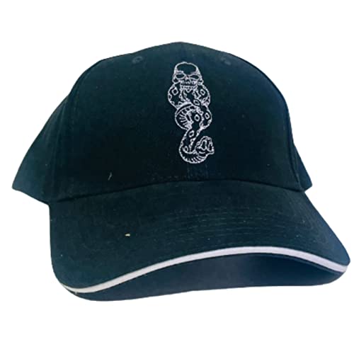 Harry Potter Hogwarts House Trucker Cap Women's Baseball Hat Adjustable Snapback (Dark Arts Cap)