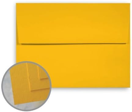 A7 Envelopes - Gold - 5 1/4 X 7 1/4 (for 5x7 Cards) (Pack of 250)