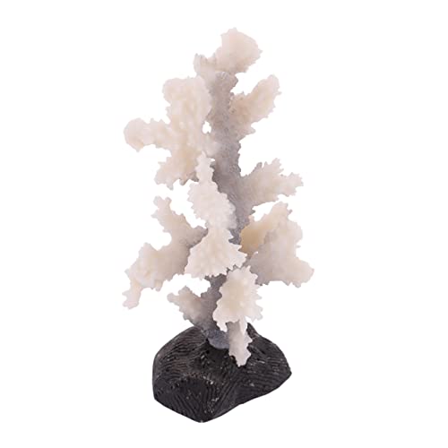 Housoutil Décor De Réservoir Plastique Plante Aquatique Artificielle pour Aquarium Ornement Naturel Et Réaliste Décor sous-Marin pour Poissons