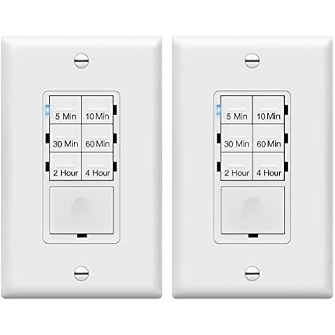 ENERLITES 4-Hour Countdown Timer Switch Cover
