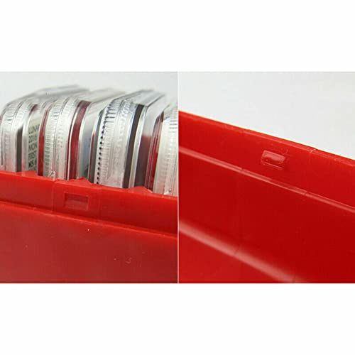 Caja de almacenamiento para 10 fundas de monedas miniatura 2