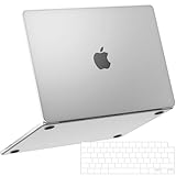 【Texture Givrée Très Transparente】Grâce à une finition mate de haute précision et à des couleurs naturelles, nos coque empêchent le jaunissement et préservent la couleur naturelle de votre MacBook.