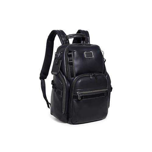 Image of TUMI - Alpha Bravo Search Backpack - Laptop Backpack for Men & Women - Backpack for Work & Travel - 17.0 inch X 14.0 inch X 8.3 inch - Black Leather