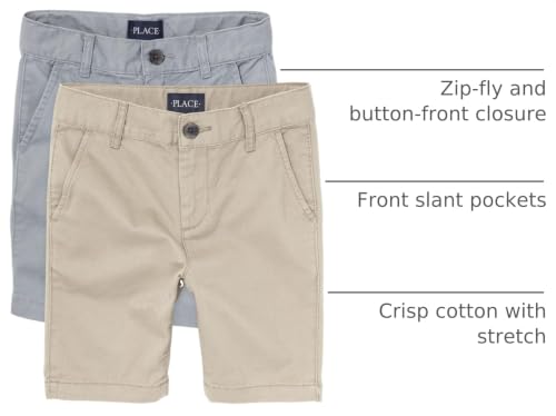 Image of The Children's Place Boys' Stretch Chino Shorts
