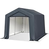 Sophia & William Outdoor Storage Shed Carport 8x12 ft...