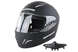 marushin 999 rs Für den Einbau von Kommunikation-Anlagen vorbereitet, Aerodynamisch optimierte Fiberglas-Helmschale