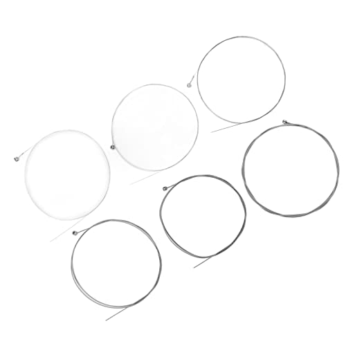 Cordes de guitare électrique, 6 pièces finition brillante Cordes de guitare en acier nickelé pour basse pour apprenants - Les Beatles, Paul McCartney, John Lennon, RIngo Starr, George Harrison Cordes de guitare électrique, 6 pièces finition brillante Cordes de guitare en acier nickelé pour basse pour apprenants – Image 4