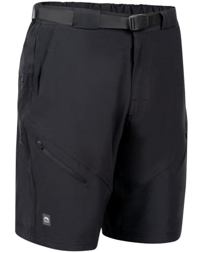 ZOIC Guide Short Men's Mountain Bike Cycling Shorts (US, Waist Inseam, Large, 9, Regular, Regular, Black)