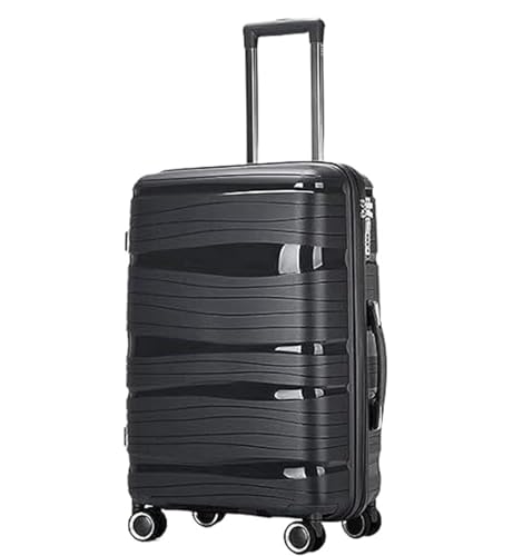 CVdrtyED Maleta Maleta De Viaje con Ruedas Giratorias, Asas Ergonómicas Ligeras, Equipaje Mano Equipaje de Mano(B,20in)