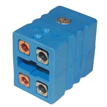 Conector de termopar doble tipo T estándar y hembra Digi-Sense