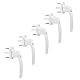 Fenstergriffe mit Druckknopf von SO-TECH im 5er Set