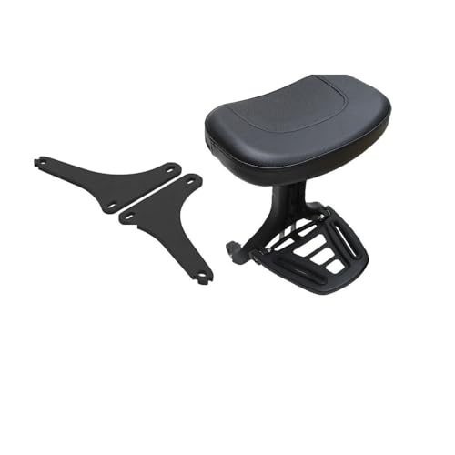 Coussin dossier passager conducteur réglable noir Touring Street Glide Softail Fatboy