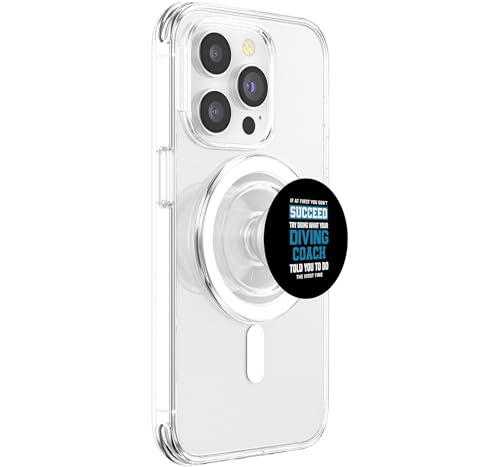 PopGrip pour MagSafe Entraîneur de plongée Amusant PopSockets original