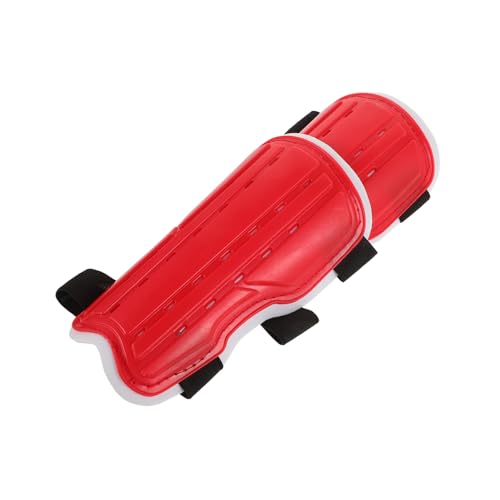 HANABASS 1 Pair Teen Football Shin Guards Soccer Shin Protectors Light Weight Breathable Design