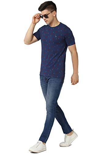 Image of Van Heusen Men's Cotton Slim Fit T-Shirt