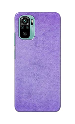 Image of Plain Purple Hard Back Case Cover for Redmi Note 10, Redmi Note 10S Back Cover -(J5) VNS2226