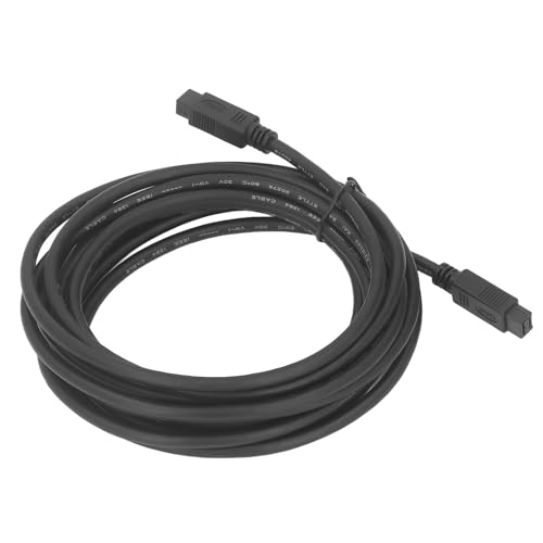 800 Mbit/s Hochgeschwindigkeits Firewire DV Adapterkabel, 14,76 Fuß Kabellänge, Kompatibel mit Digitalkameras, Druckern und Scannern