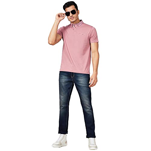 Image of VETTORIO FRATINI by Shoppers Stop Solid Cotton Regular Fit Mens T-Shirt