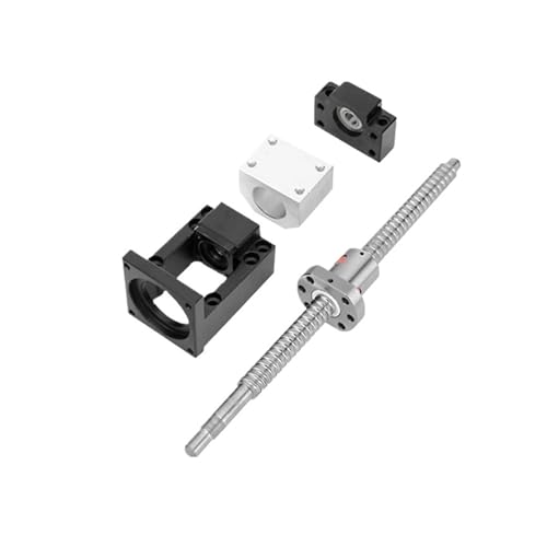 Metal Ball Screw nut end Processing HM15-86 for Nema34 C7 BF20+ Ball Screw SFU2010 L=1200mm-2000mm+Plum Coupling XB30*40 +Coupler DSG20H(1900mm)