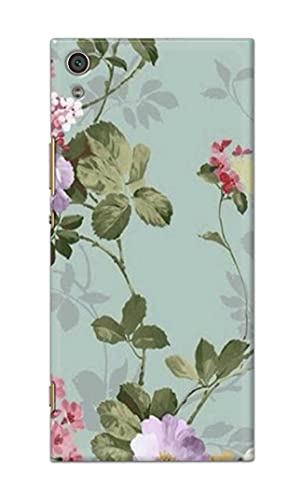 Image of Printed Hard Back Cover Case for Sony Xperia XA1 Ultra Back Cover (Floral Painting) -702