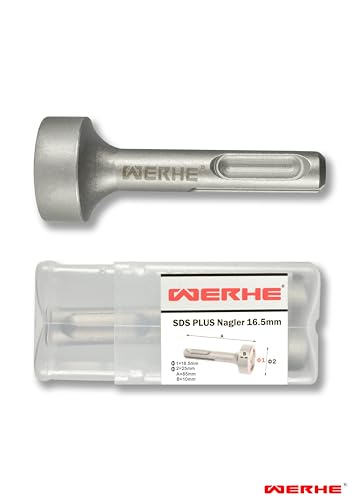 WERHE ® 13,5x22x65 Professional Nail Driver Jack Hammer - Nailer Driver SDS Plus - Image 3