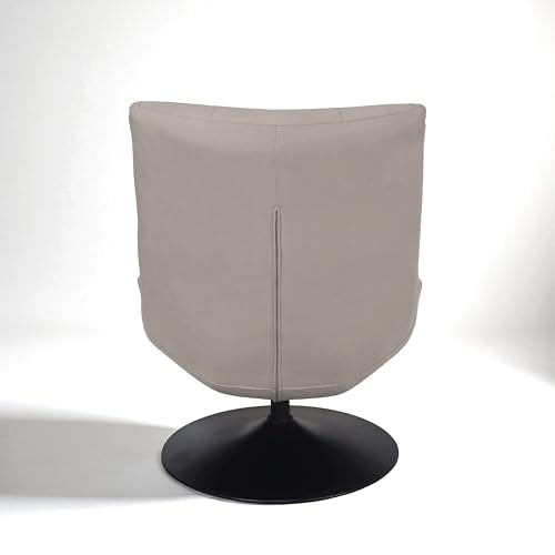 Image of The Attic Chiron Lounge Chair,Comfy Chair for Living Room, Relaxing Chair for Bedroom, 360 Chair, Earthy Gray