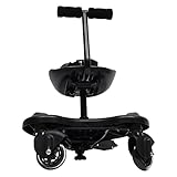 Universal Stroller Board,2 in1 Sit and Stand Stroller Glider Board,Buggy Board Suitable with Practical Handle and 2 Sturdy Universal Wheels,for Most Brands of Strollers and Holds Children 55 Lbs (1)