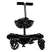 Universal Stroller Board with Saddle Seat and Standing Platform Adjustable Design Sit and Stand Stroller Buggy Child Board for Different Models of Strollers, Holds Children Up to 55lbs 2 to 6 Years