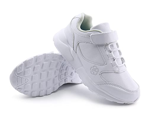 Brooman Kids White Sports Sneakers School Uniform Shoes thumb #5