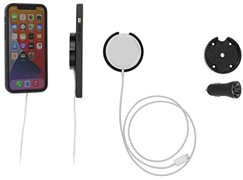 Brodit 942625 Gerätehalter 216174 | Made IN Sweden | für Smartphones - Apple iPhone 12, iPhone 12 Pro Max, iPhone 12 Pro, iPhone 12 Mini