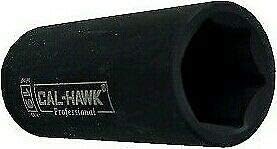 CAL-HAWK AISDCVB133M 3/8" Dr. 6 POINT Metric Deep Impact Socket Set | 13 Piece | Chrome Vanadium Steel | Metric Size Sockets