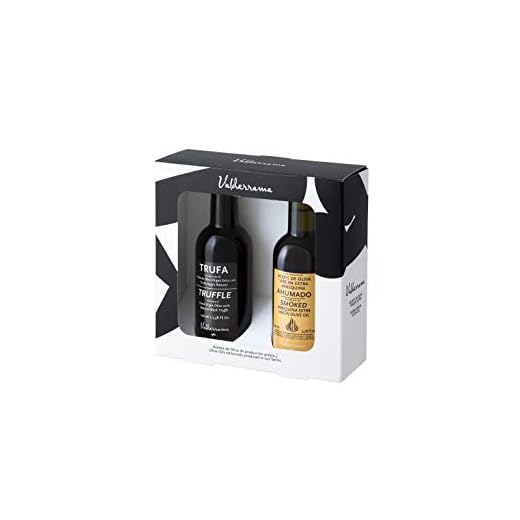 Valderrama - Estuche Regalo Aceite Ahumado + Aceite de Trufa Negra (2 botellas 100 ml)