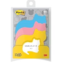 Amazon.co.jp: ポスト・イット® 付箋 シルエットノート 強粘着タイプ