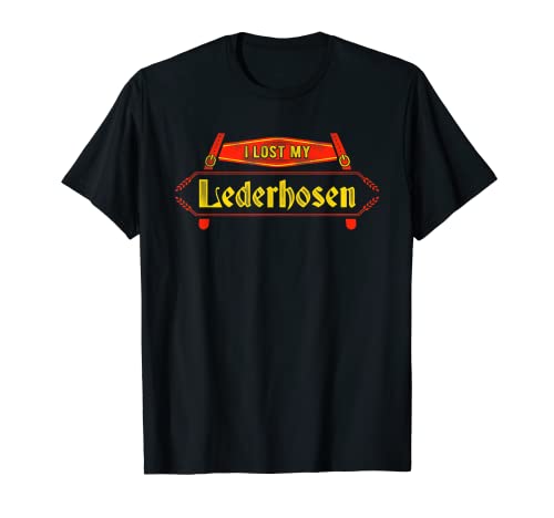 Funny Oktoberfest Lederhosen Shirt -German tshirt T-Shirt