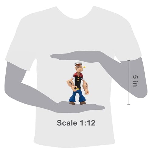 Boss Fight Studio - Popeye Classics Wave 1 Popeye The Sailor 1/12 Scale Action Figure (Net)