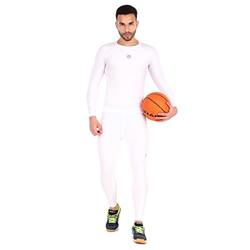 Image of Recharge Men Polyester Compression Full Sleeves Tshirt
