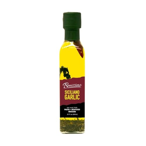 Benissimo Siciliano Garlic Oil 6 Pack 240 mL miniatura 3