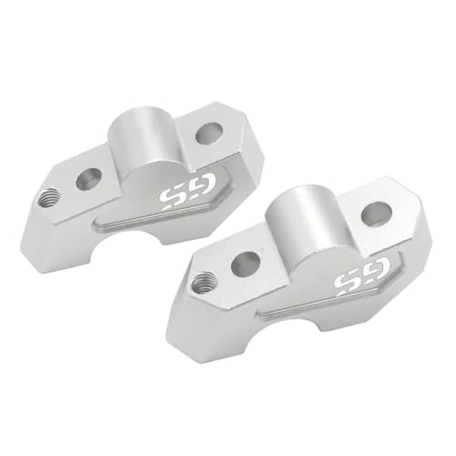 F750GS moto guidon riser en aluminium CNC argent de haute précision mécanique