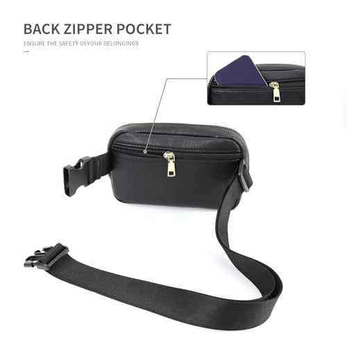 Image of Sling Bag Crossbody Bags For Women Plaid Striped Fanny Packs Chest Bag for Work Shopping