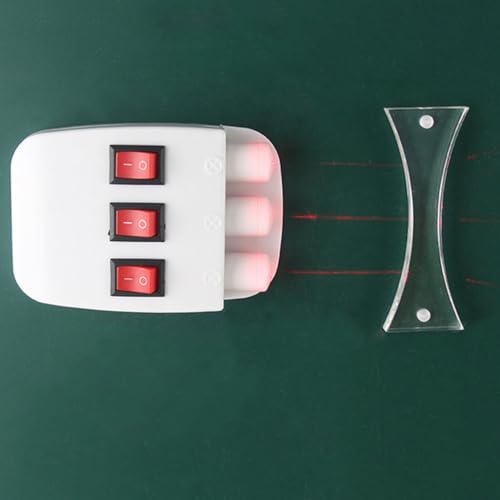 Image of Baluue Three-Way Semiconductor Light Source Apparatus 4.13x2.76x2.36In - Reflection Diffraction Refraction - for Physics Optics Experiments Lab Classroom Teaching for Students Educators