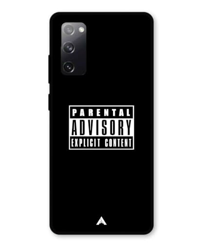 Image of Premium Explicit Case for Samsung Galaxy S20 Plus Soft-Touch Metal TPU Back Cover, Shockproof, Designer, Aesthetic Mobile Phone Case (Glossy Finish)