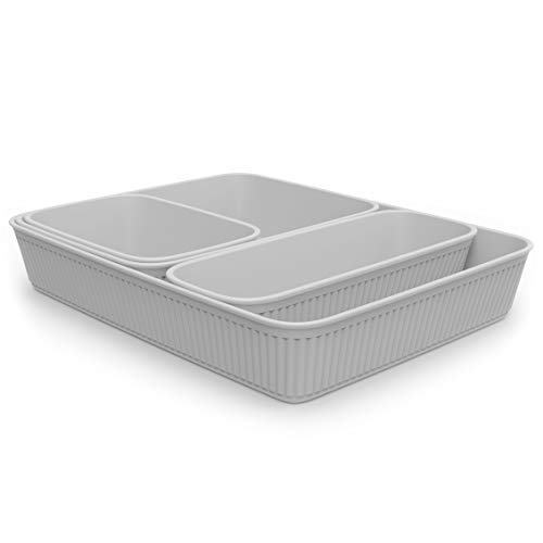 Tatay Baobab - Set de 4 organizadores para cajones, Slim + A6...