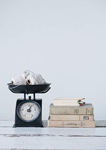 Creativecoopantiqueblackmetalscale Urban Country Home Decor Creative co op antique black metal scale urban country home decor