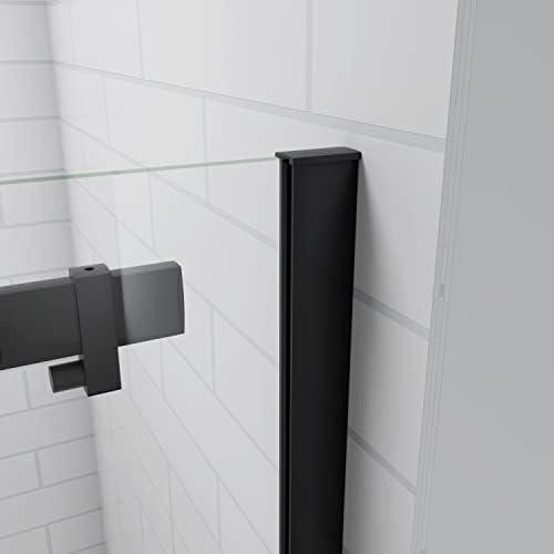 Bathroom Sliding Shower Enclosure Shower Screen Walk in 8mm Glass Door Cubicle 1400mm