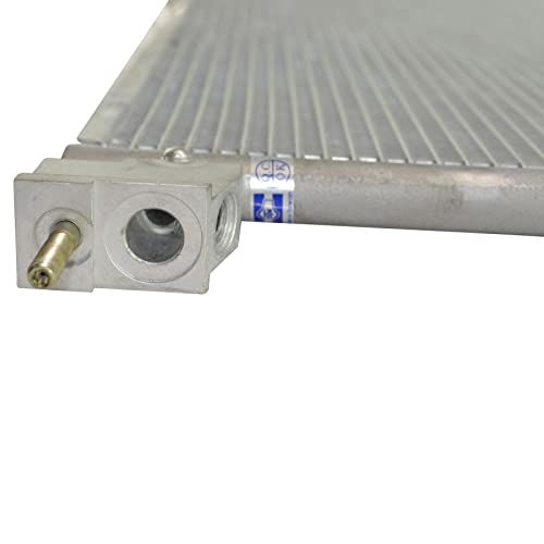 Image of TRQ A /C Condenser and Receiver Drier Assembly for 14-20 Mercedes-Benz S63 AMG 15-22 C300 16-22 GLC300 17-21 AMG GT 18-22 GLC43 20-22 E350 19-22 CLS450 19-22 E53