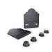 OZCO 56611 Laredo Sunset Truss Accent Plates, (2 per Pack), Black