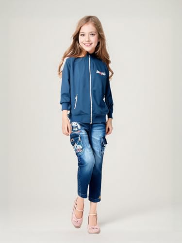 Image of HRKK Kids Windcheaters Solid Polyester Blend Jackets for Boys and Girls |