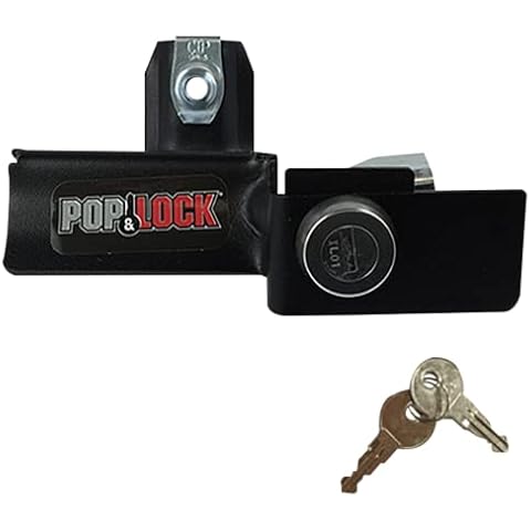 Pop & Lock PL1050 Black Manual Tailgate Lock for Chevy/GMC Cover